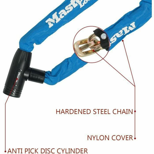 Lanț cu lacăt Master Lock - Sport și în aer liber, Ciclism