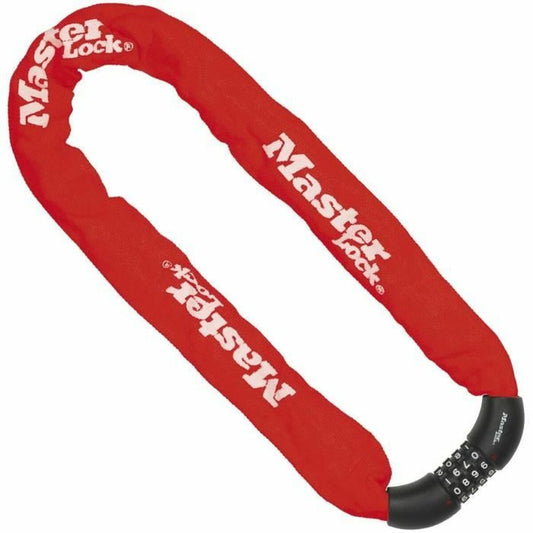 Lacăt cu cheie Master Lock Roșu - Sport și în aer liber, Ciclism