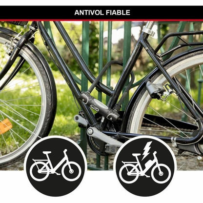Lacăt cu cheie Master Lock Roșu - Sport și în aer liber, Ciclism