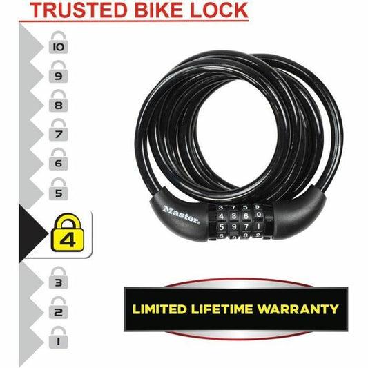 Lanț cu lacăt Master Lock - Sport și în aer liber, Ciclism