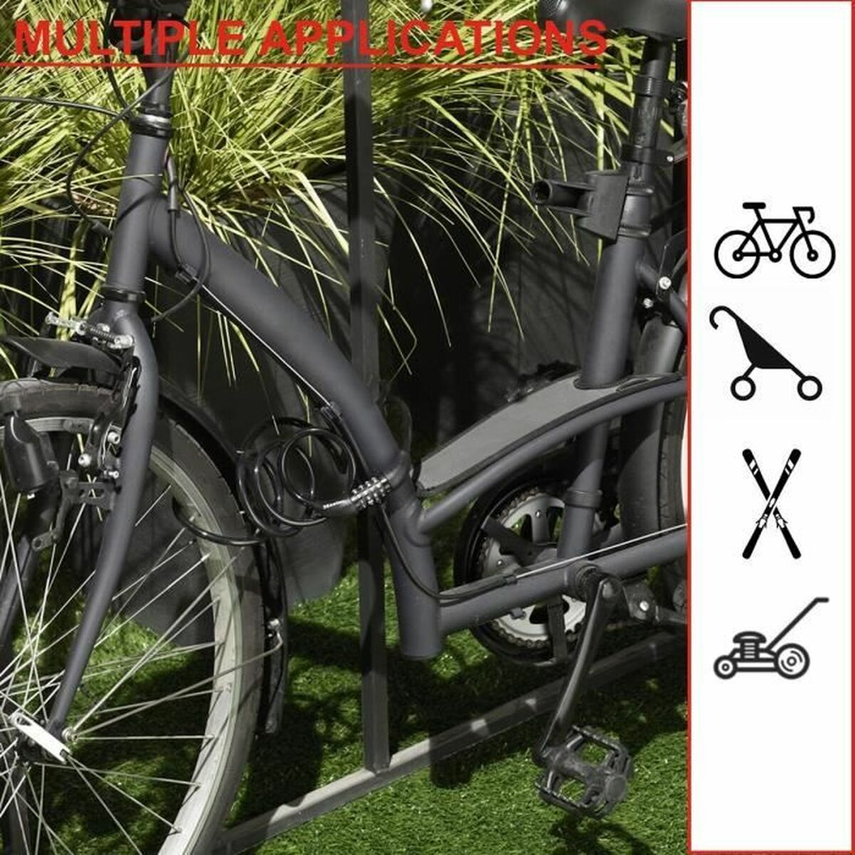 Lanț cu lacăt Master Lock - Sport și în aer liber, Ciclism