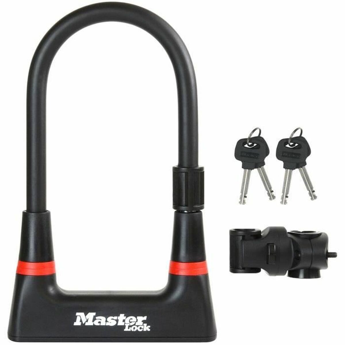 Lacăt cu cheie Master Lock Negru - Sport și în aer liber, Ciclism