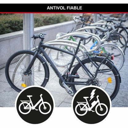 Lacăt cu cheie Master Lock Negru - Sport și în aer liber, Ciclism
