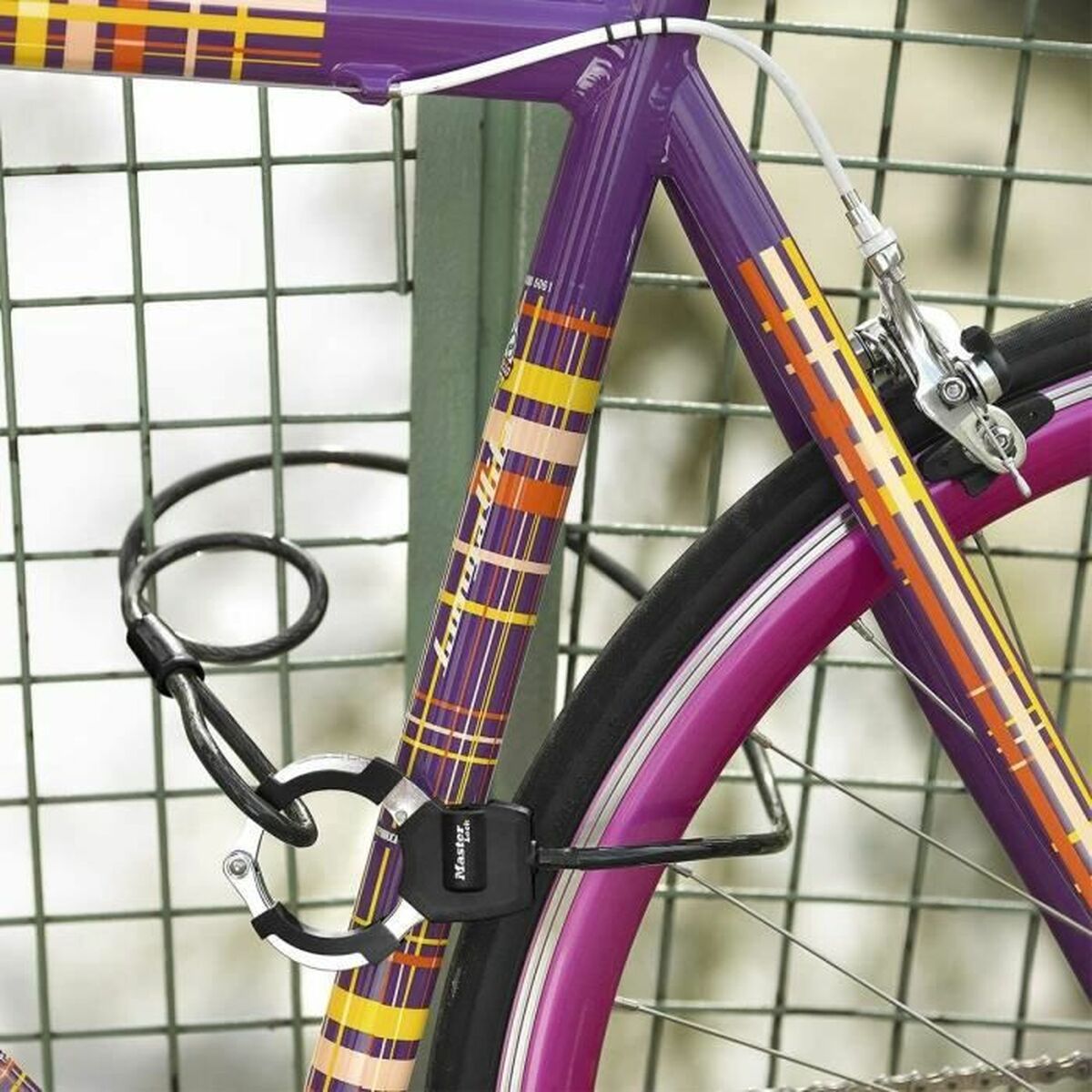 Cablu cu lacăt Master Lock Negru - Sport și în aer liber, Ciclism