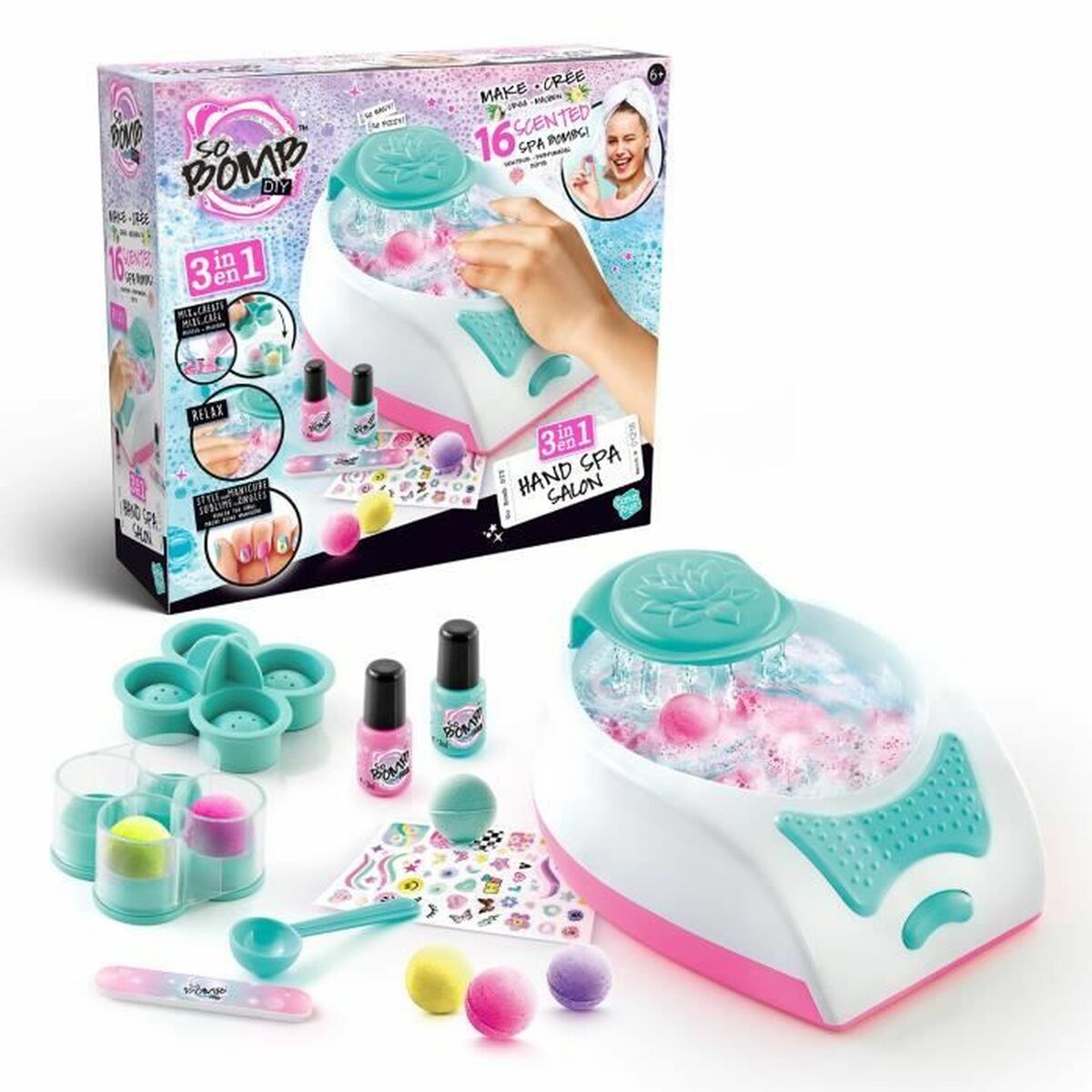Set de Frumusețe Canal Toys Hand Spa Salon - Jucarii si jocuri, Imitații de jocuri