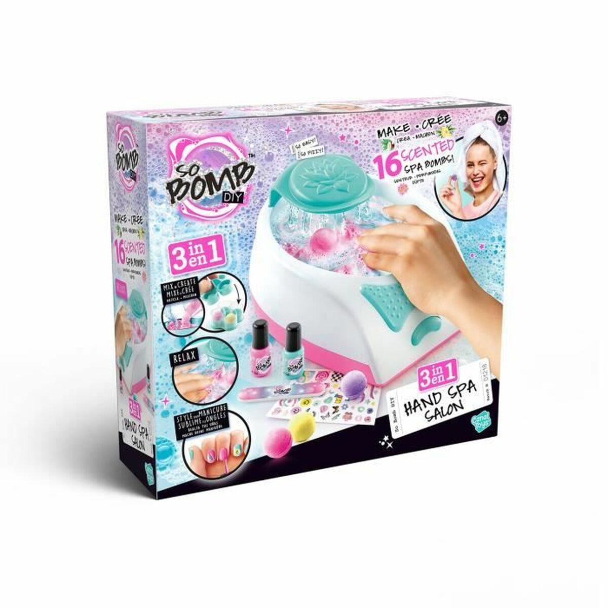 Set de Frumusețe Canal Toys Hand Spa Salon - Jucarii si jocuri, Imitații de jocuri
