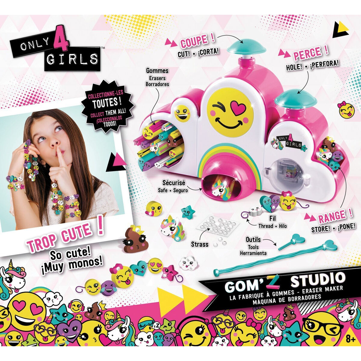 Mărgele Canal Toys Gom'z Studio - Jucarii si jocuri, Activități creative