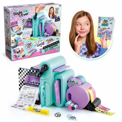 Set de Lucru Manual Canal Toys Scrapbooking 34 x 8 x 31 cm - Jucarii si jocuri, Jocuri și accesorii