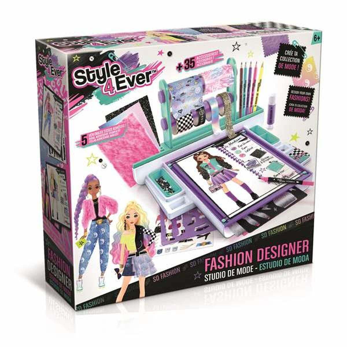 Joc Educativ Canal Toys Designer Studio - Jucarii si jocuri, Activități creative