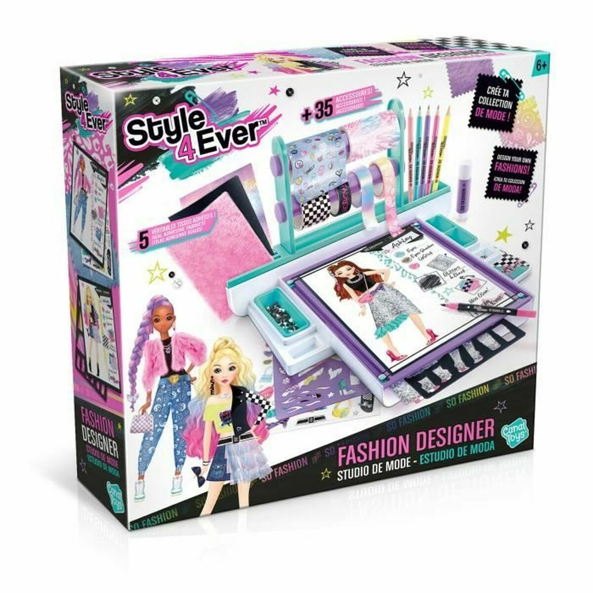 Joc Educativ Canal Toys Designer Studio - Jucarii si jocuri, Activități creative