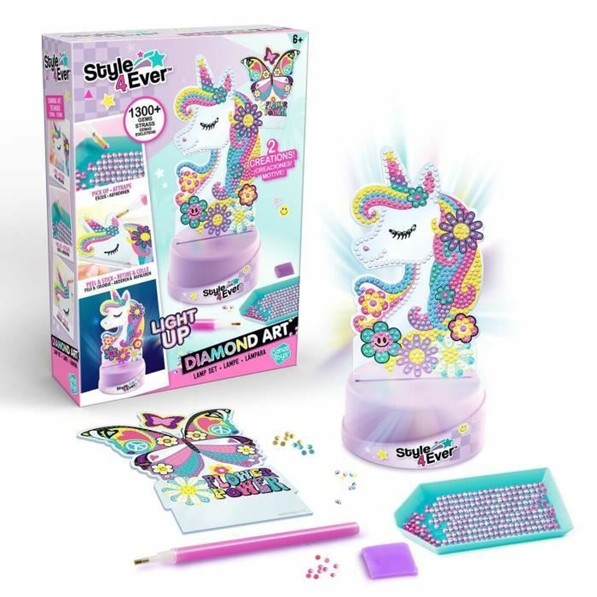 Playset Canal Toys Diamant'Art Lamp Box - Jucarii si jocuri, Păpuși și figurine