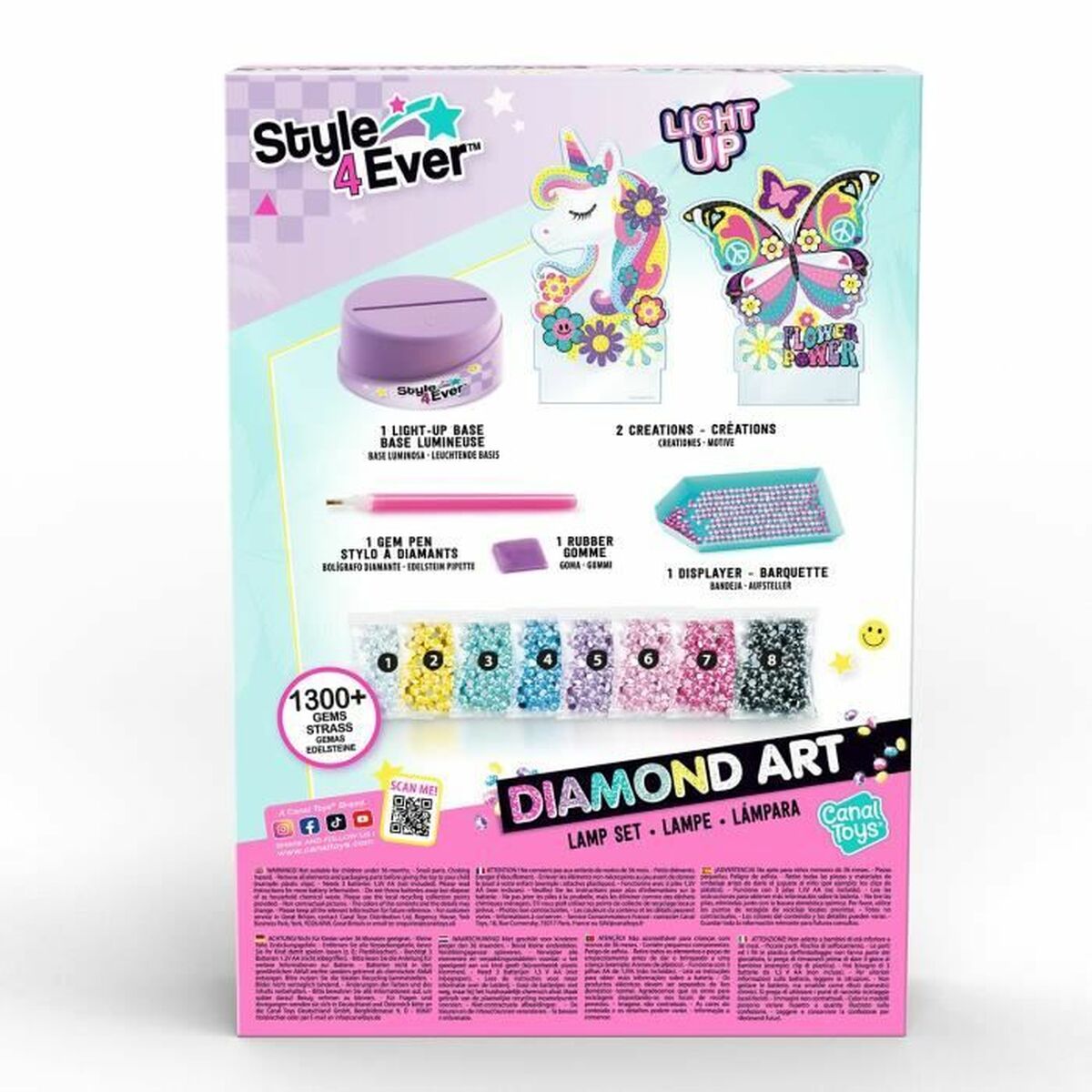 Playset Canal Toys Diamant'Art Lamp Box - Jucarii si jocuri, Păpuși și figurine