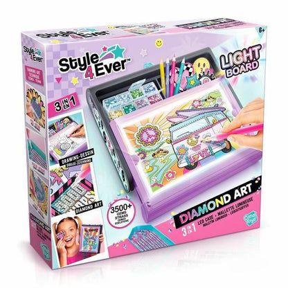 Playset Canal Toys Diamant'Art Lighted Case - Jucarii si jocuri, Păpuși și figurine