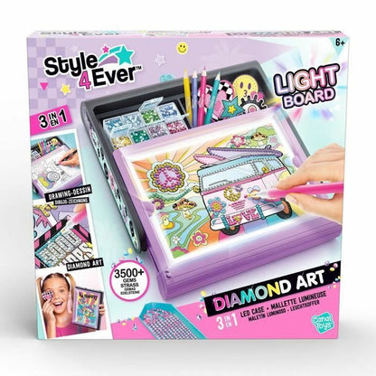 Playset Canal Toys Diamant'Art Lighted Case - Jucarii si jocuri, Păpuși și figurine