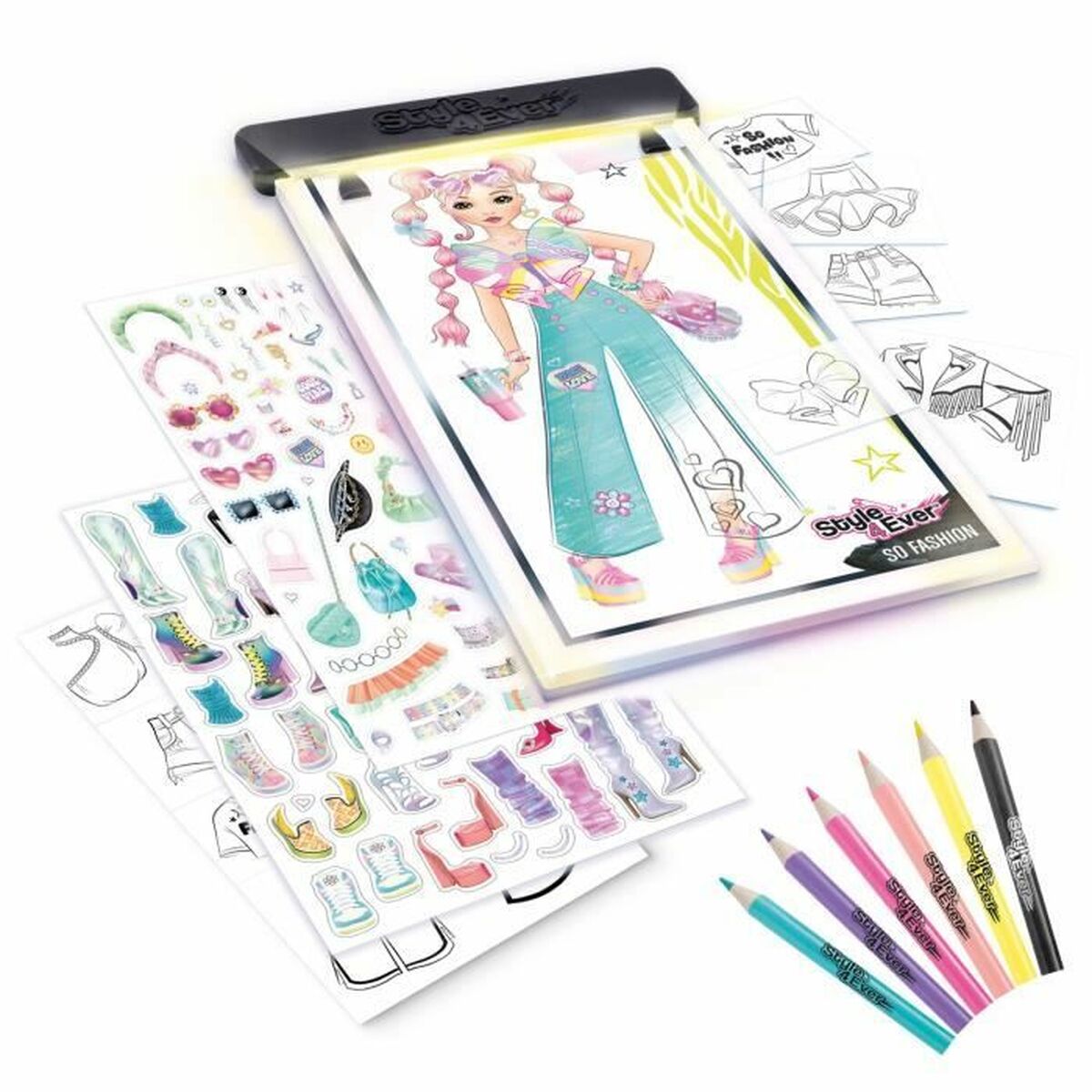 Set pentru desen Canal Toys STYLE 4 EVER - Birou și papetărie, Arte și Meserii