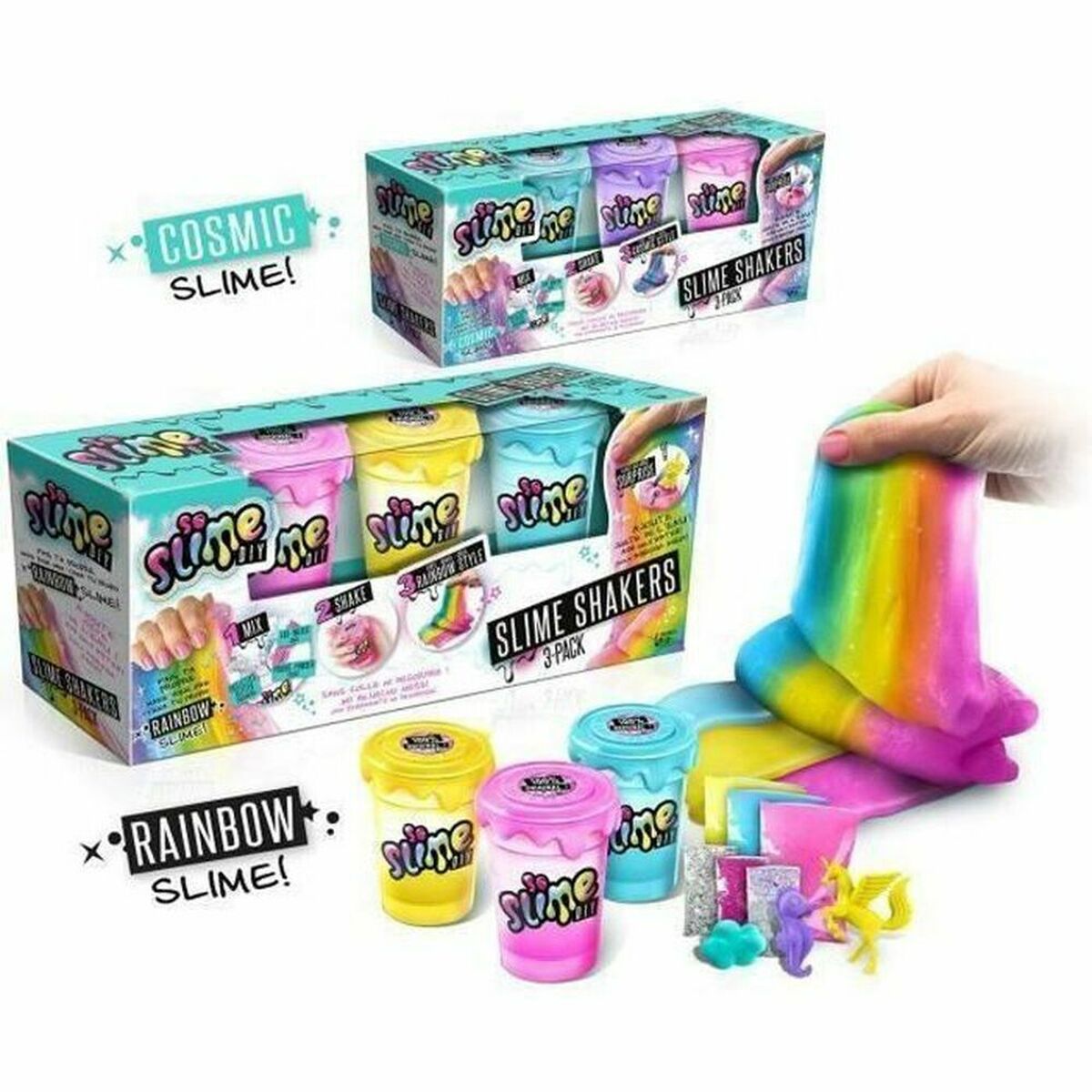 Slime Canal Toys Shakers (3 Piese) - Jucarii si jocuri, Activități creative