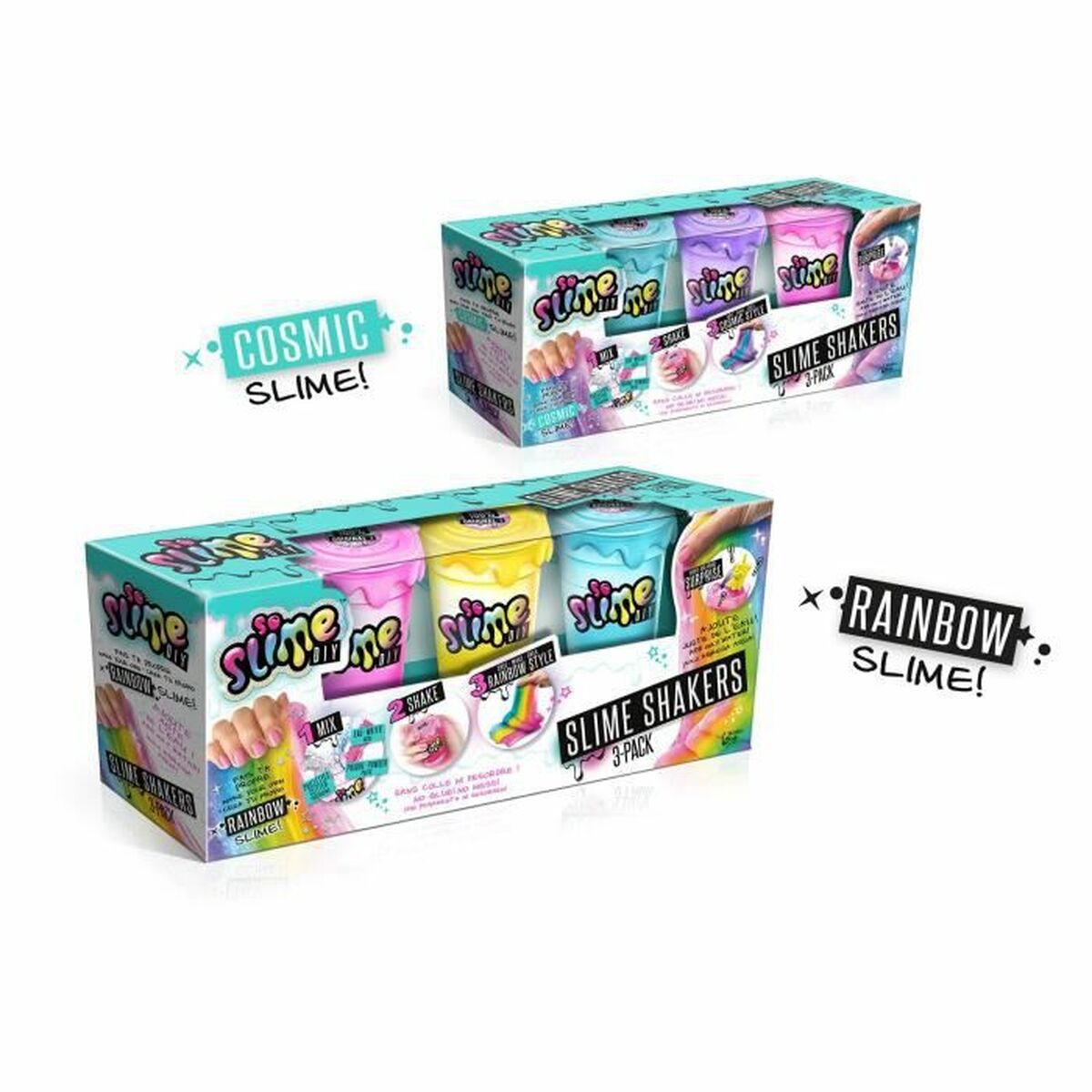 Slime Canal Toys Shakers (3 Piese) - Jucarii si jocuri, Activități creative