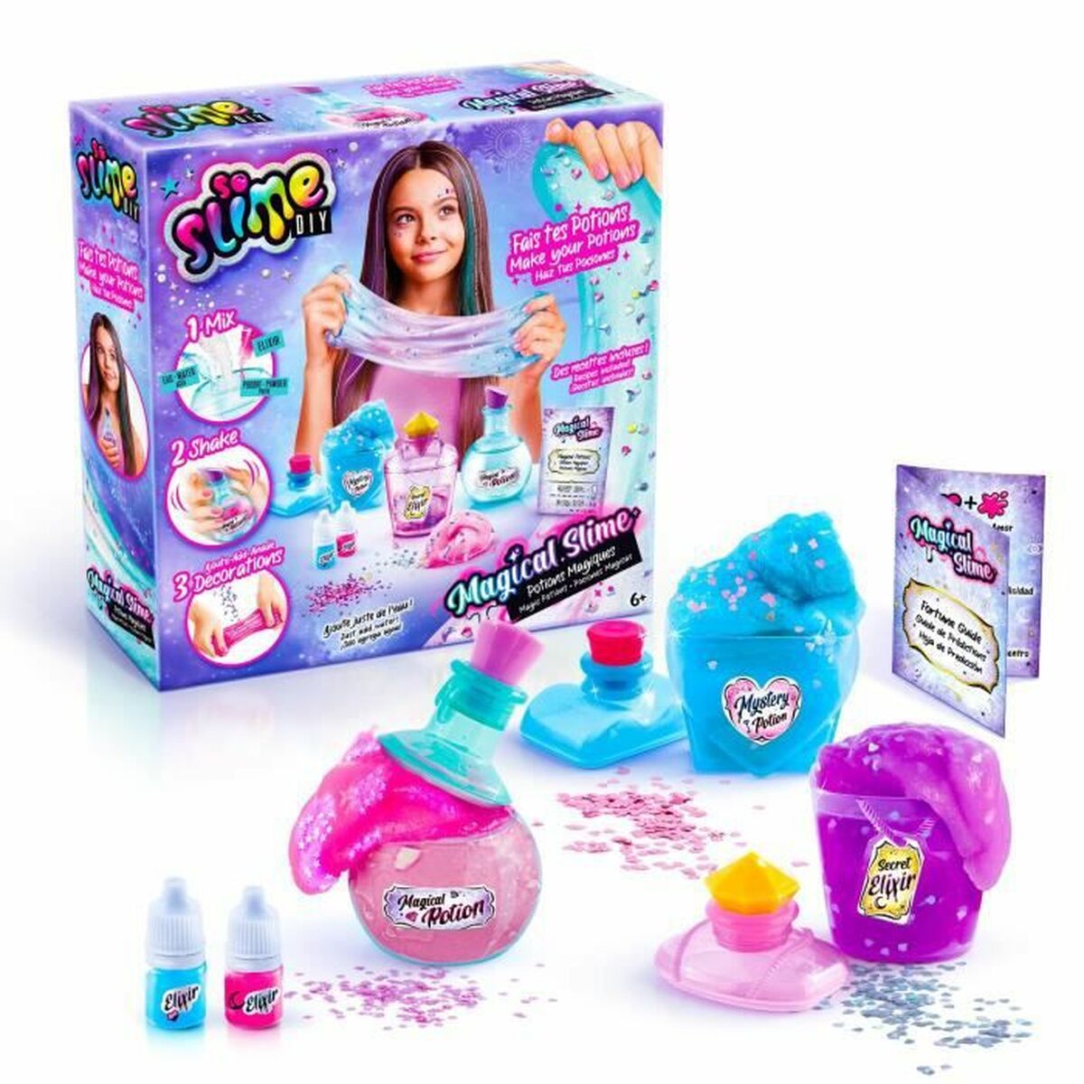 Slime Canal Toys My Magic Potions Multicolor - Jucarii si jocuri, Activități creative
