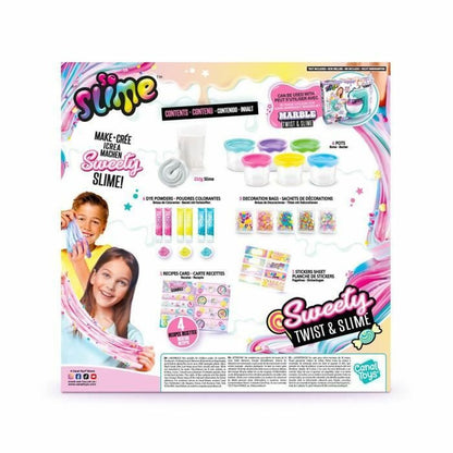Joc de Plastilină Canal Toys Twist & Slime Sweety Kit - Jucarii si jocuri, Activități creative