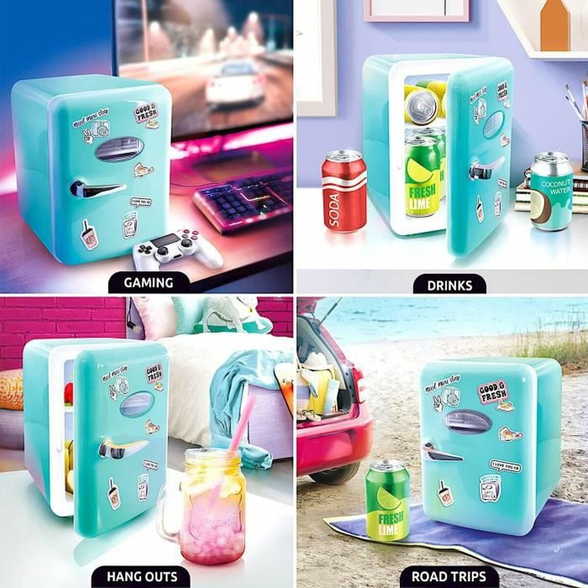 Frigider jucărie Canal Toys Mini mixed fridge - Jucarii si jocuri, Imitații de jocuri