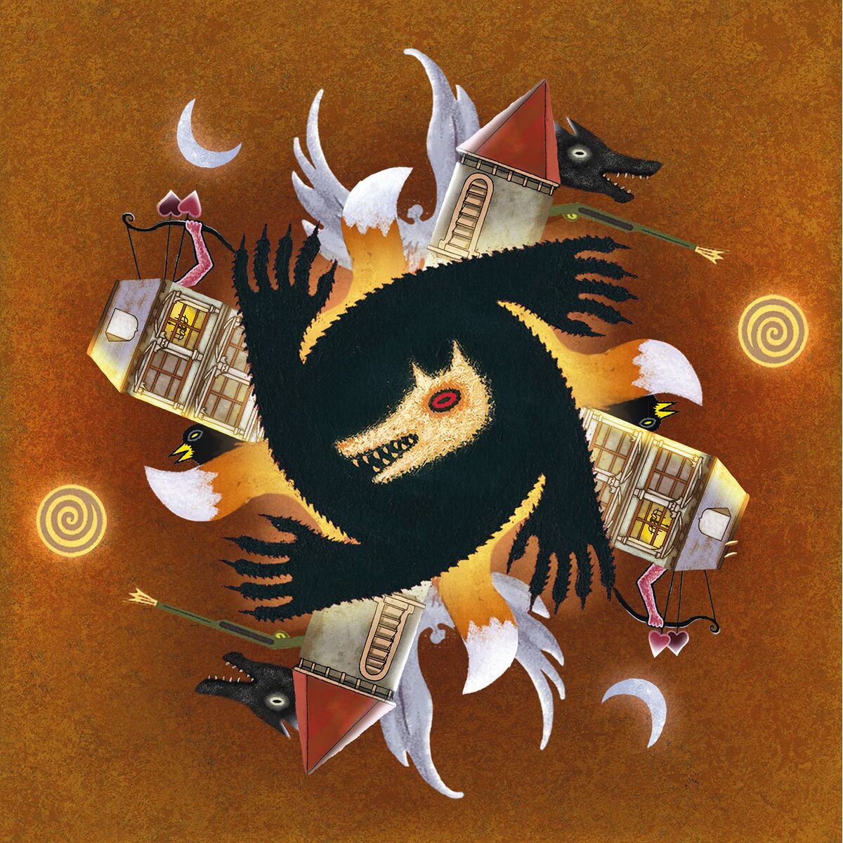 Joc de Masă Asmodee Les Loups-garous De Thiercelieux - The Pact: The Integral - Jucarii si jocuri, Jocuri și accesorii