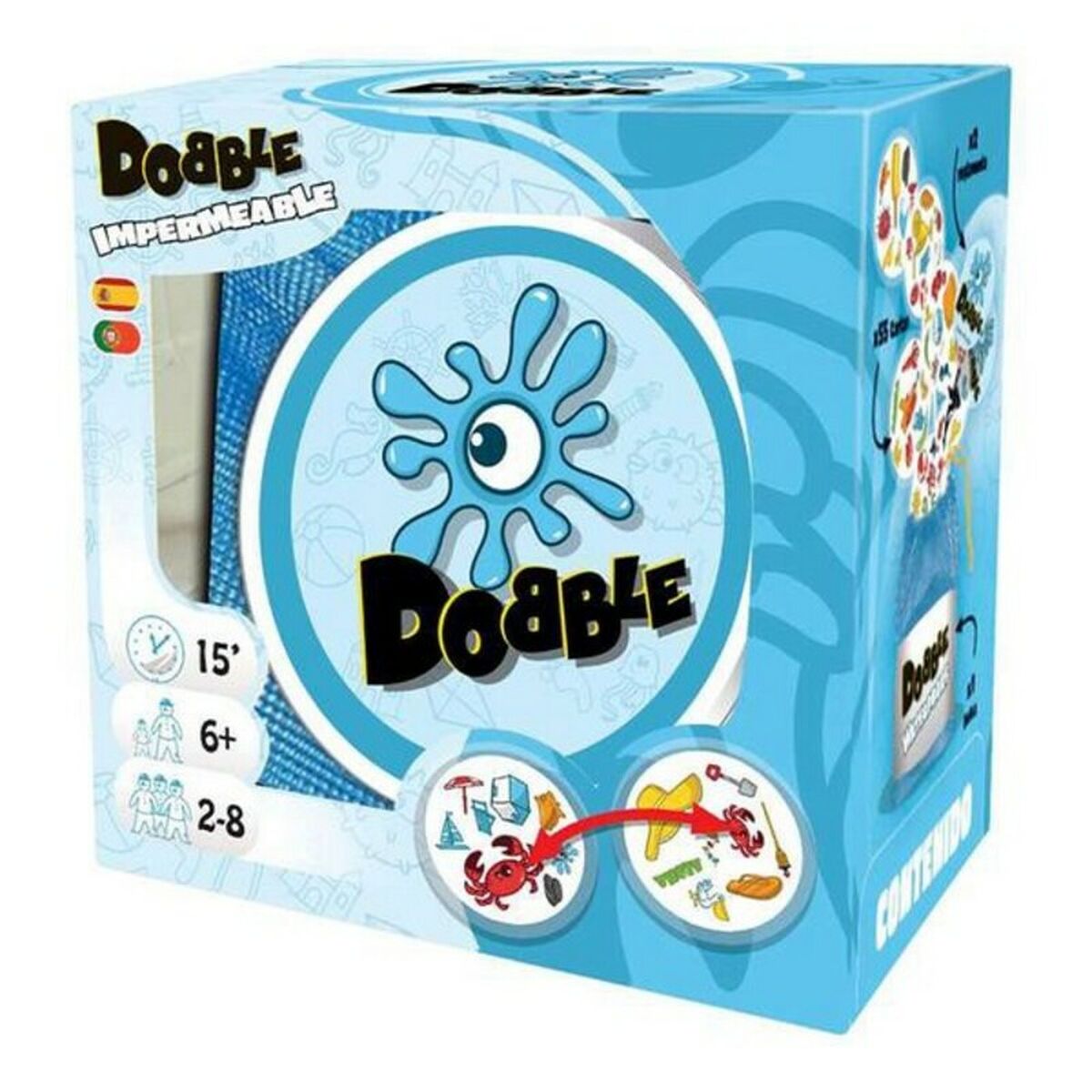 Joc de Masă Dobble Waterproof Asmodee (ES-PT) - Jucarii si jocuri, Jocuri și accesorii