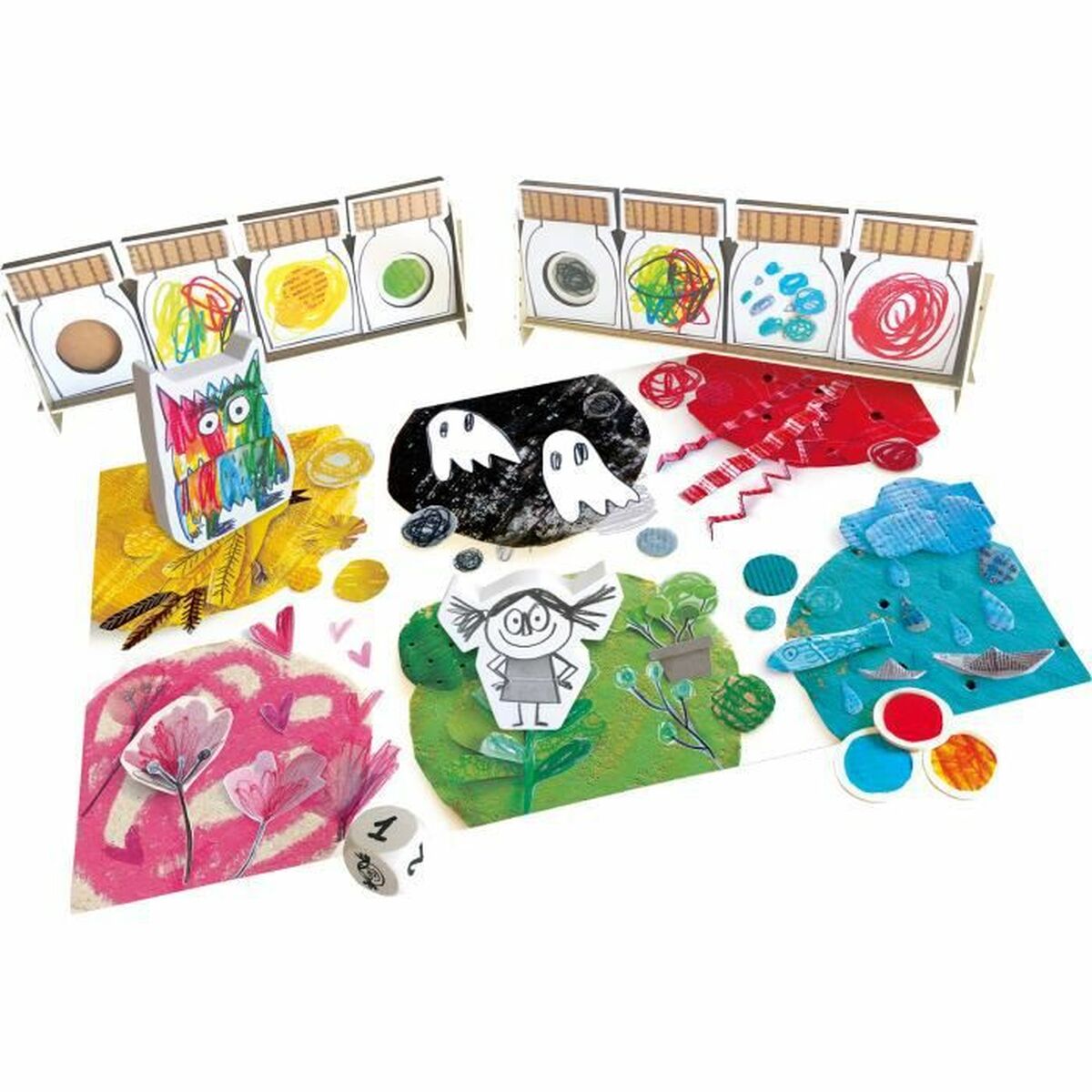 Joc de Masă Asmodee Le Monstre de Coleurs (FR) - Jucarii si jocuri, Jocuri și accesorii