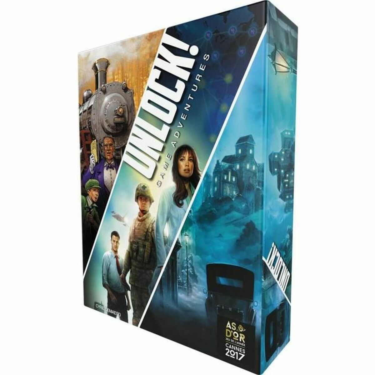 Joc de Masă Asmodee Unlock! : Game Adventures (FR) - Jucarii si jocuri, Jocuri și accesorii