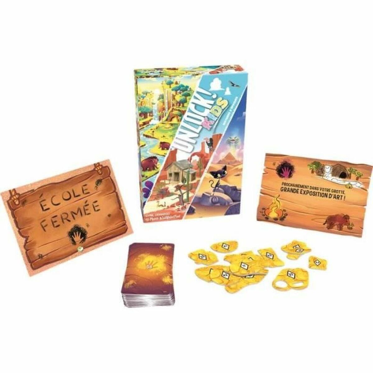 Joc de Masă Asmodee UNLOCK! KIDS 2 (FR) - Jucarii si jocuri, Jocuri și accesorii