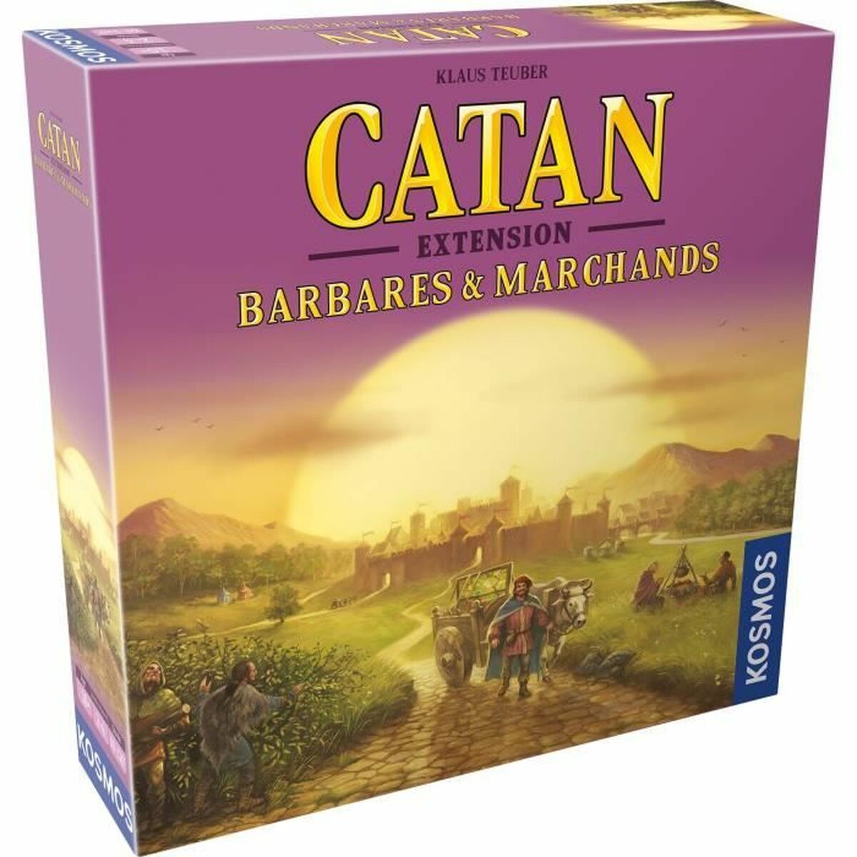 Joc de Masă Asmodee Catan - Expansion: Barbarians & Merchants - Jucarii si jocuri, Jocuri și accesorii