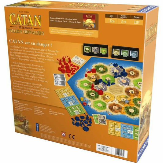 Joc de Masă Asmodee Catan Extension Villes & Chevaliers - Jucarii si jocuri, Jocuri și accesorii