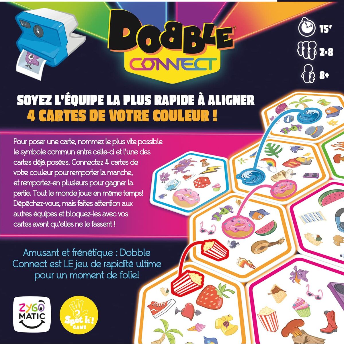 Joc de Masă Dobble Connect (FR) - Jucarii si jocuri, Jocuri și accesorii
