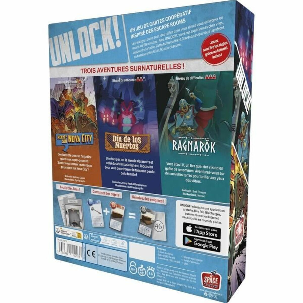 Joc de Masă Asmodee Unlock - Jucarii si jocuri, Jocuri și accesorii