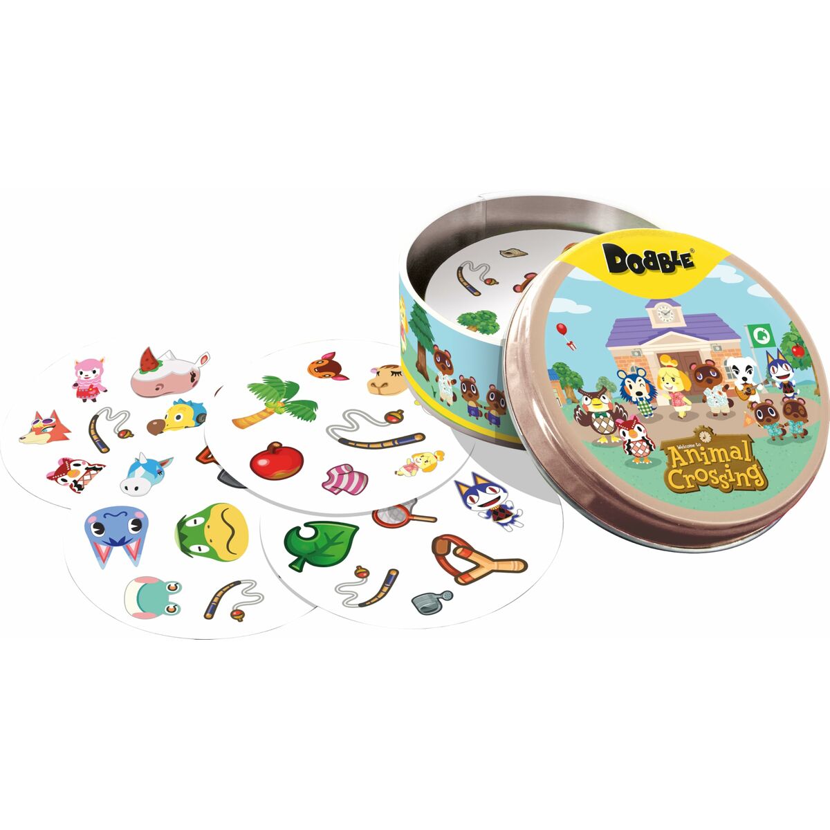 Joc de Masă Asmodee Dobble : Animal Crossing - Jucarii si jocuri, Jocuri și accesorii