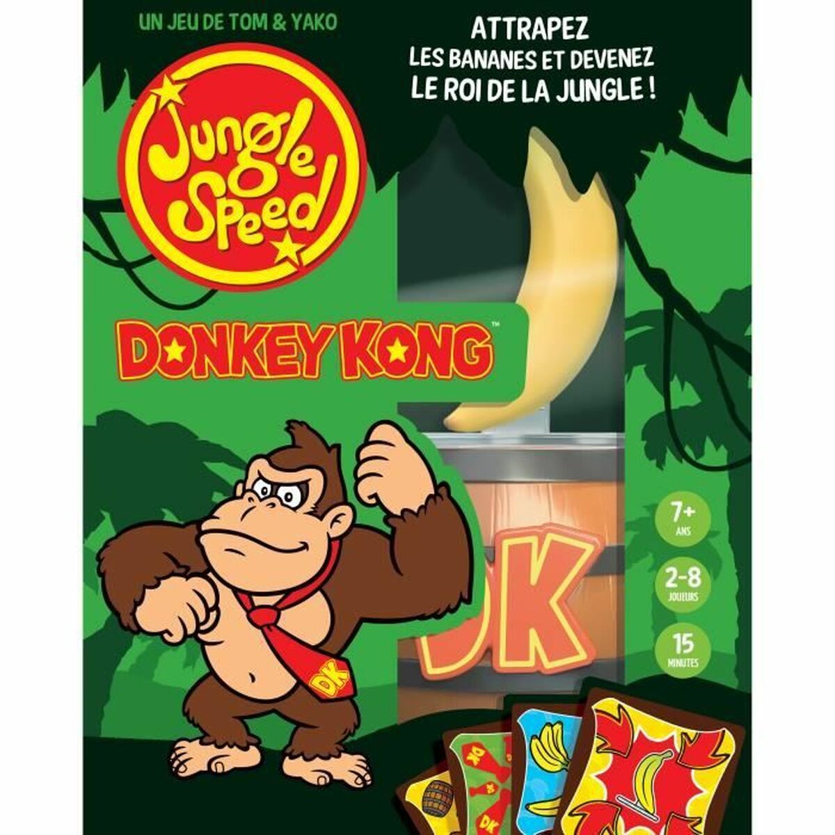 Joc de Masă Asmodee Jungle Speed Donkey Kong - Jucarii si jocuri, Jocuri și accesorii