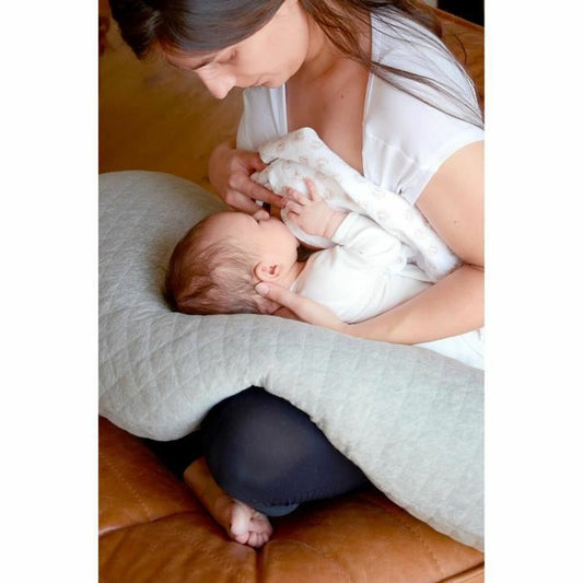 Breastfeeding Cushion Béaba Big Flopsy Gri - Bebelus, Alăptarea și hrănirea