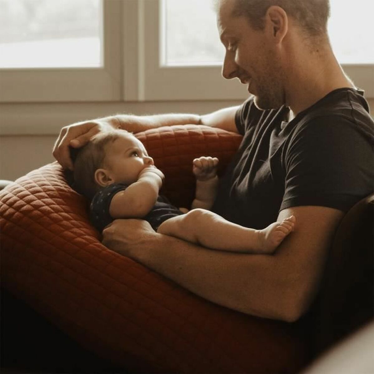Breastfeeding Cushion Béaba Teracotă - Bebelus, Alăptarea și hrănirea