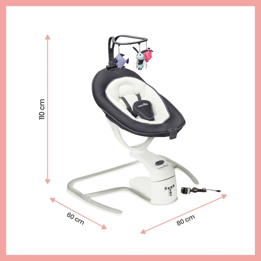 Hamac pentru Bebeluș Babymoov Swing Swing Gri - Bebelus, Dormitor