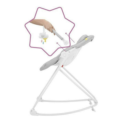 Hamac pentru Bebeluș Badabulle Compact'up High Gri - Bebelus, Dormitor