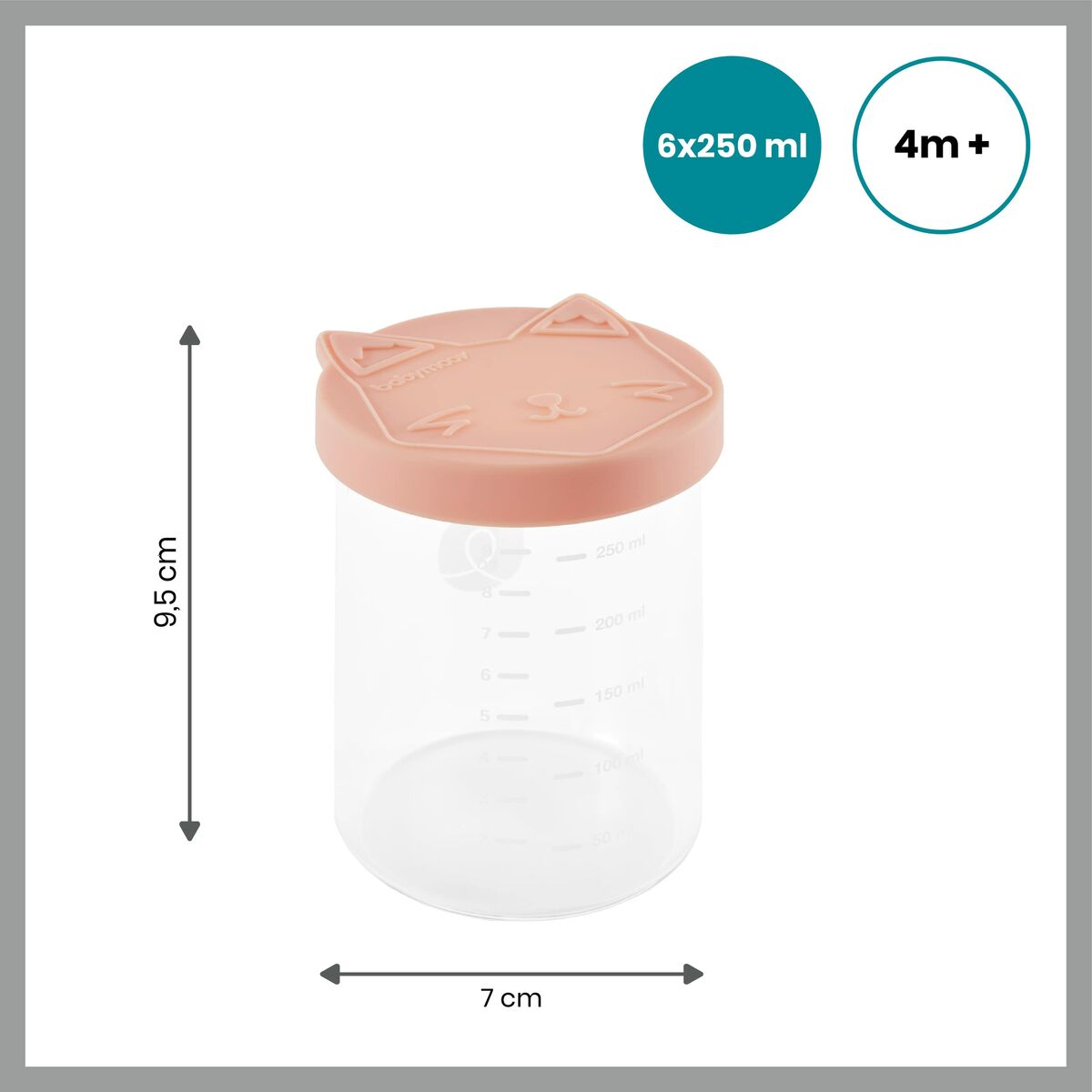 Set de recipiente pentru mâncare de bebe Badabulle - Bebelus, Alăptarea și hrănirea