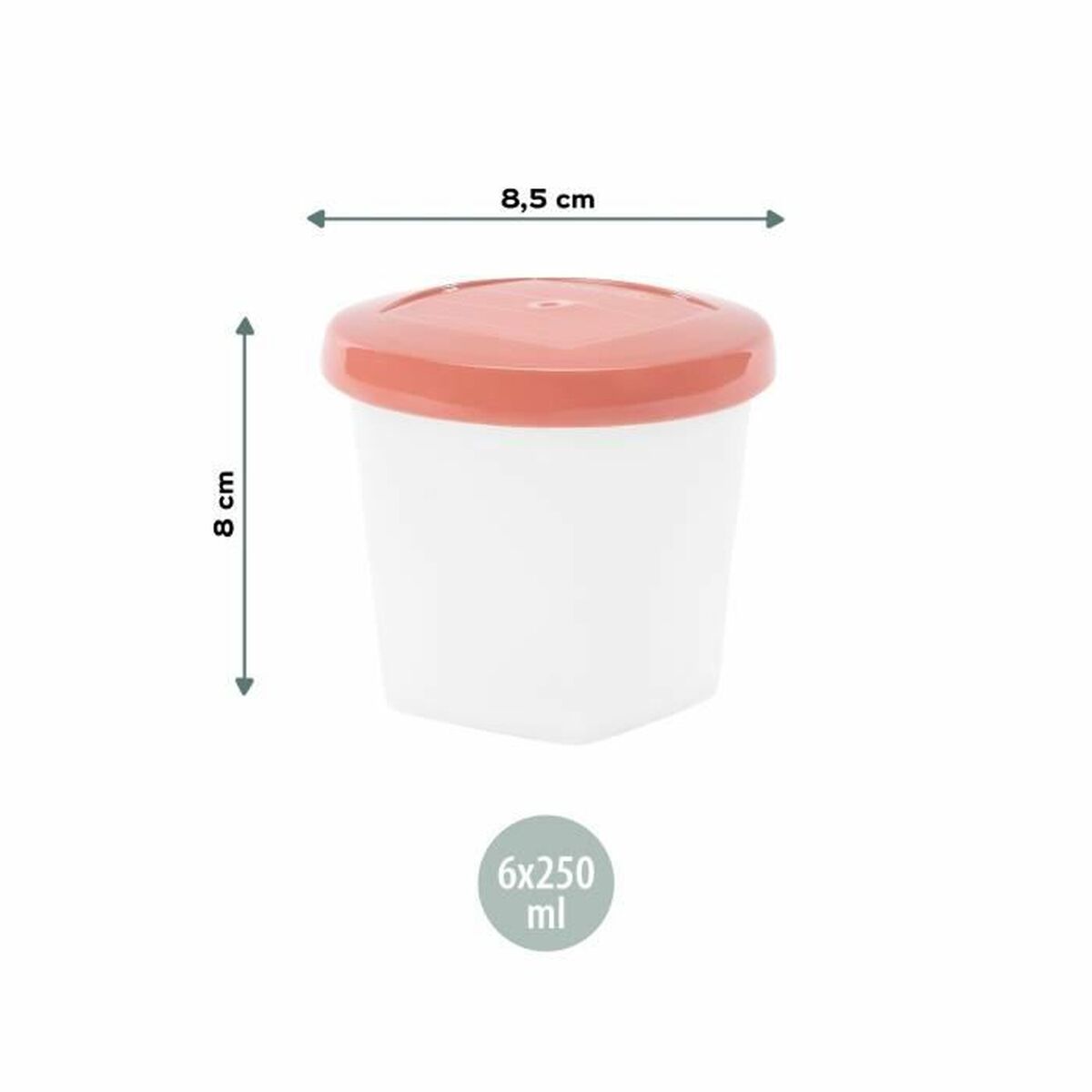 Set de Cutii pentru Prânz Babymoov A004318 Multicolor 3 Unități - Bebelus, Alăptarea și hrănirea
