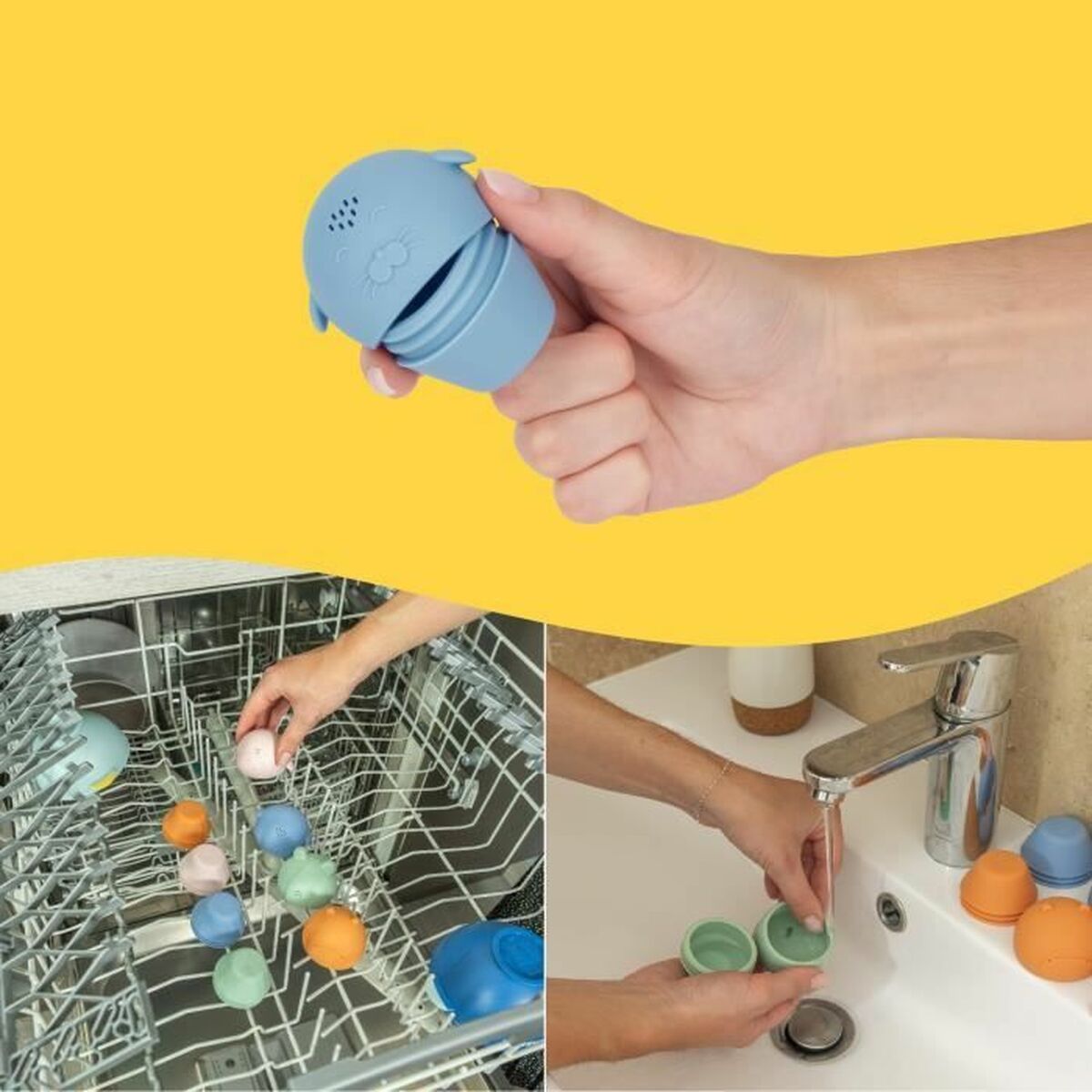 Jucării pentru Baie Badabulle 4 Piese - Acasă și bucătărie, Baie