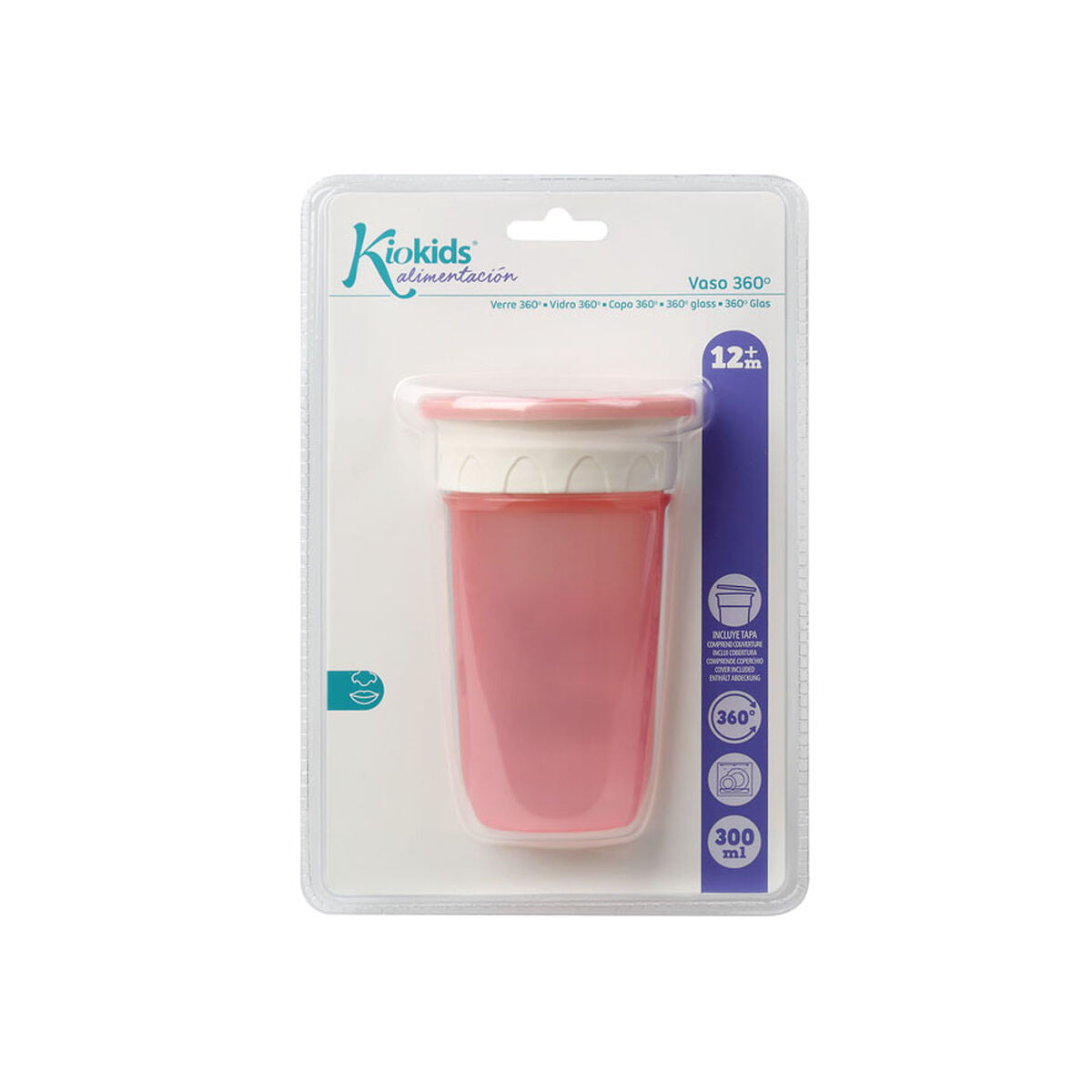 Pahar 300 ml Roz - Bebelus, Alăptarea și hrănirea