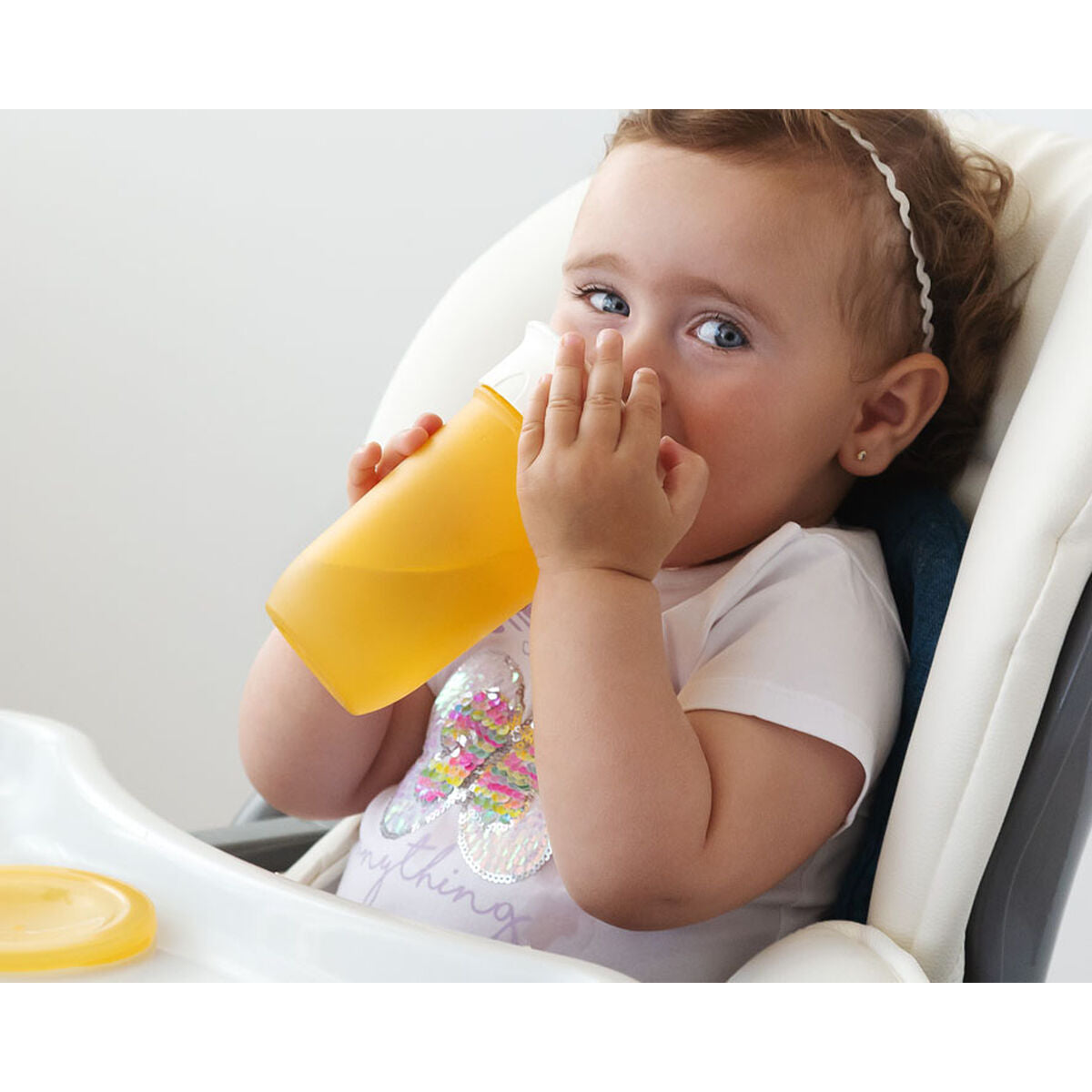 Pahar 300 ml Galben - Bebelus, Alăptarea și hrănirea