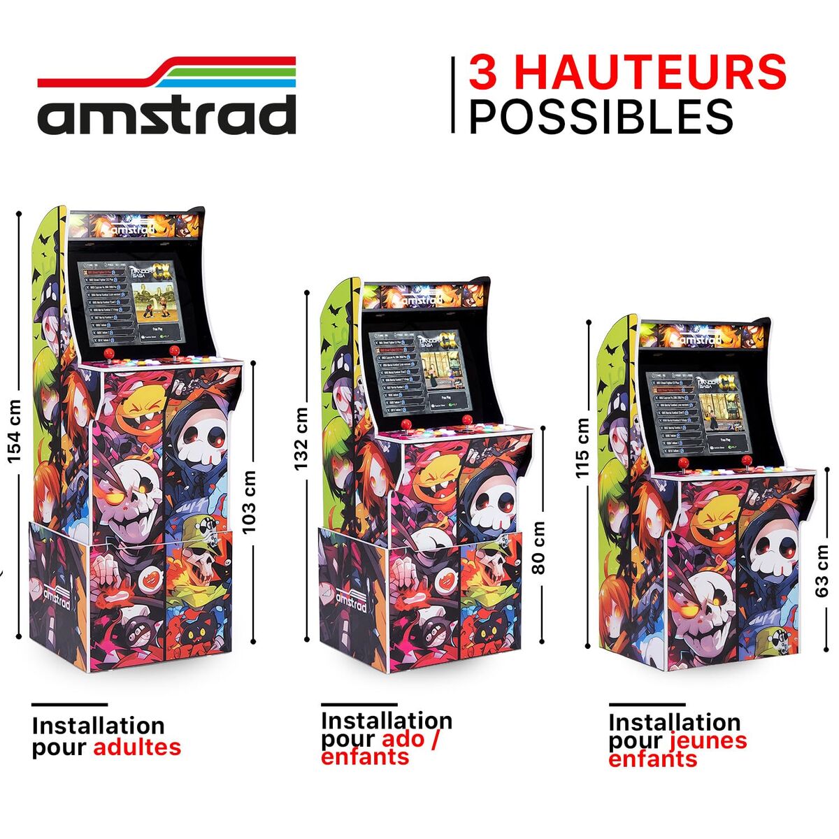 Tonomat de jocuri video AMSTRAD AMS-RETROGAME-DREAMERS - Jucarii si jocuri, Jucării electronice