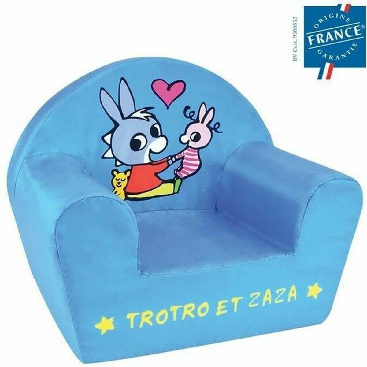 Fotoliu pentru copii Fun House 713261 Multicolor Spumă - Bebelus, Dormitor