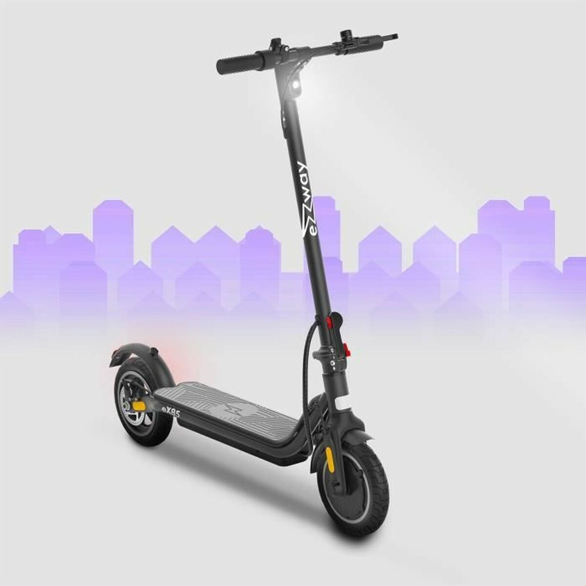 Trotinetă Electrică EZWAY Negru 450 W 25 km/h - Sport și în aer liber, Mobilitate urbană