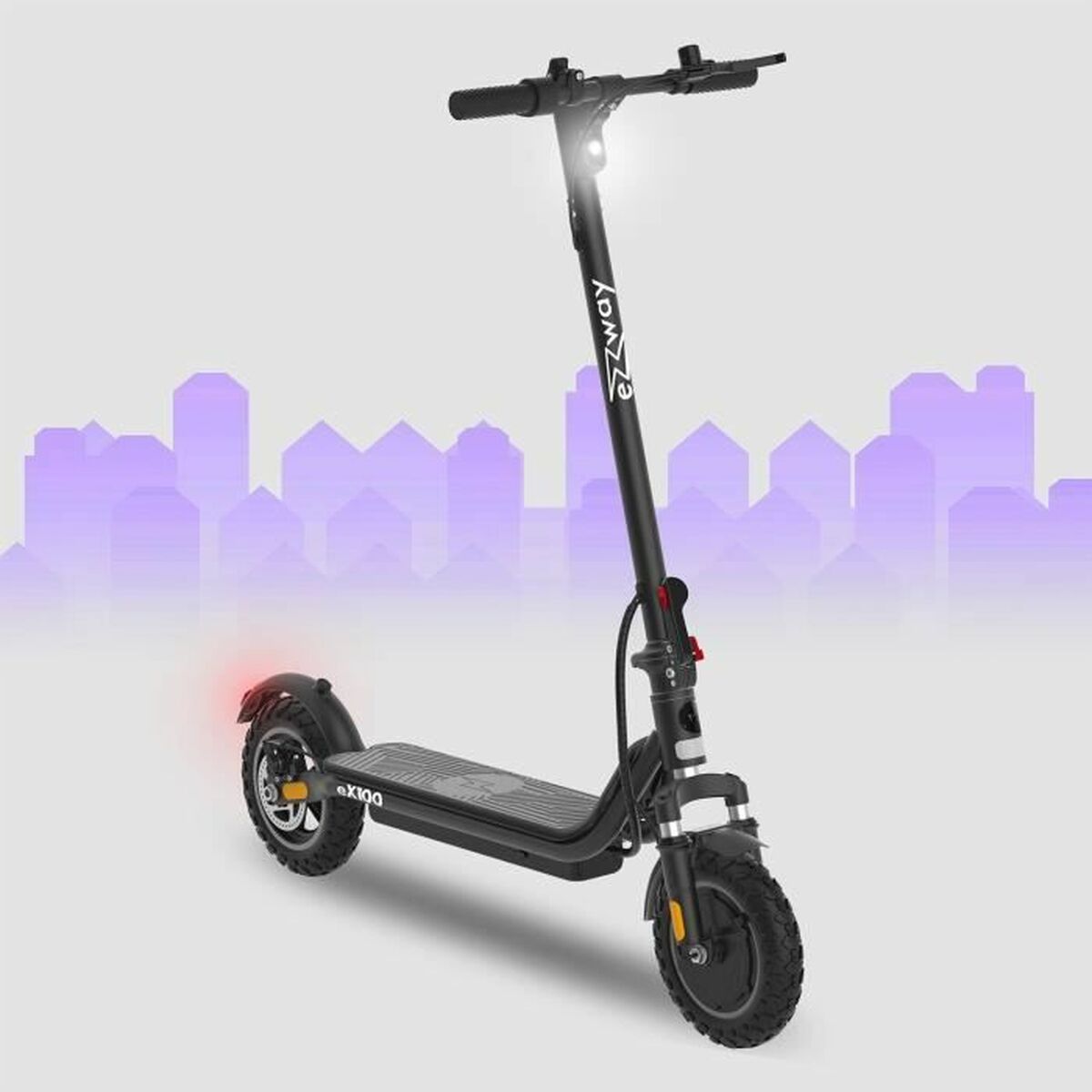 Trotinetă Electrică EZWAY Negru 450 W 25 km/h - Sport și în aer liber, Mobilitate urbană
