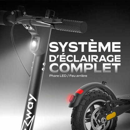 Trotinetă Electrică EZWAY Negru 450 W 25 km/h - Sport și în aer liber, Mobilitate urbană