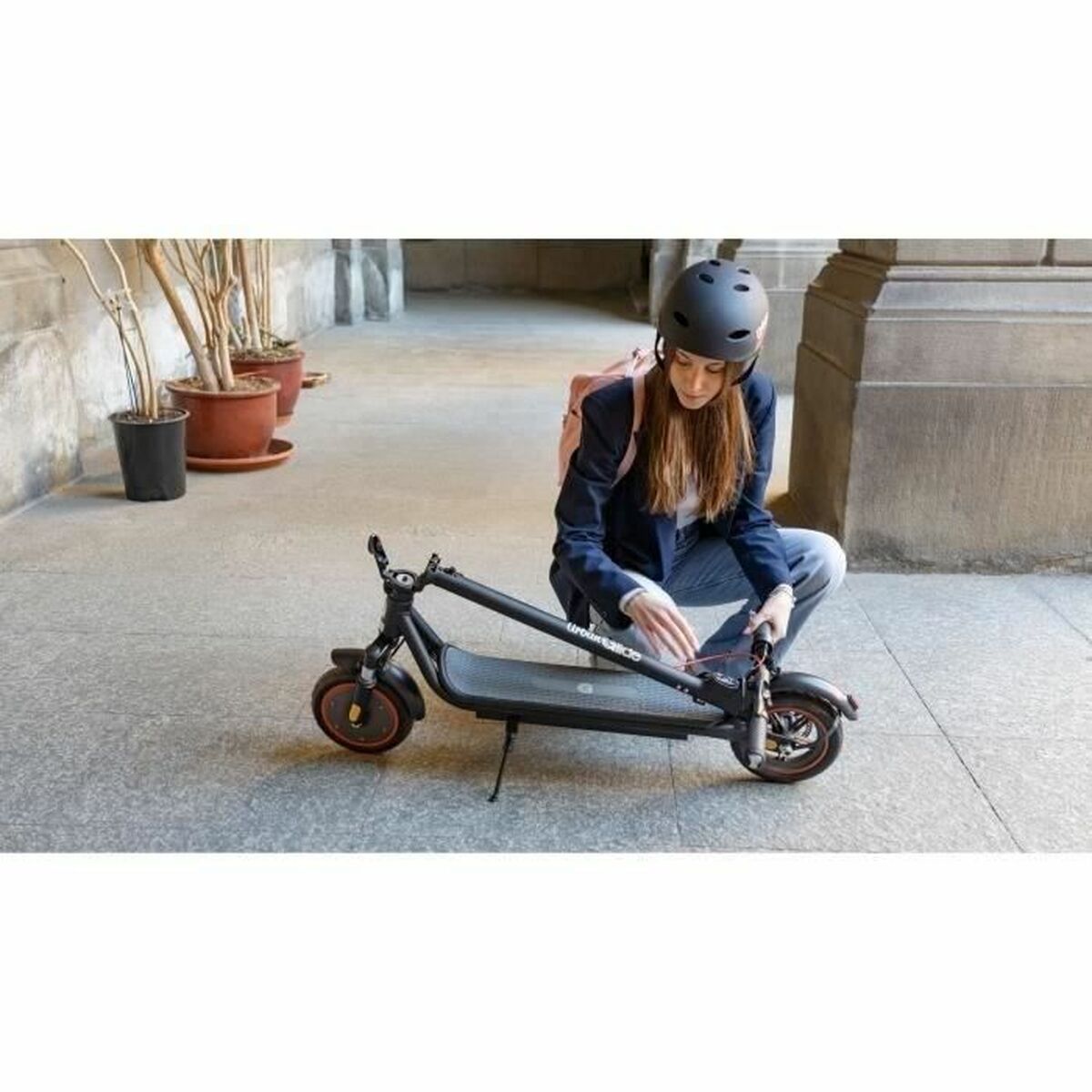 Trotinetă Electrică Urbanglide 85 PLUS Negru 350 W 25 km/h - Sport și în aer liber, Mobilitate urbană